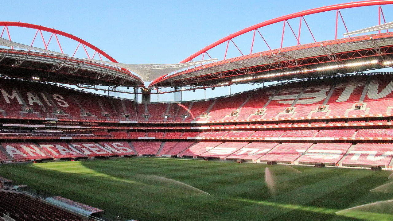 Estádio da Luz in Lissabon, Portugal — Heimstadion von Benfica