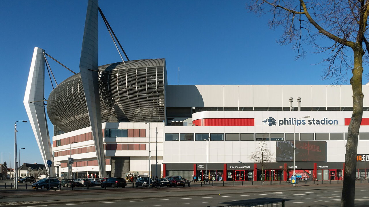 Philips Stadion in Eindhoven, Niederlande — Heimstadion von PSV Eindhoven