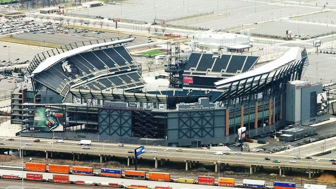 Lincoln Financial Field in Philadelphia — Heimstadion von Philadelphia Eagles